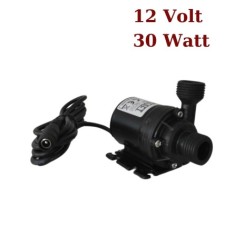 12 Volt Mini Dalgıç Pompa Devirdaim Su Pompası Kalın Uçlu 30 Watt